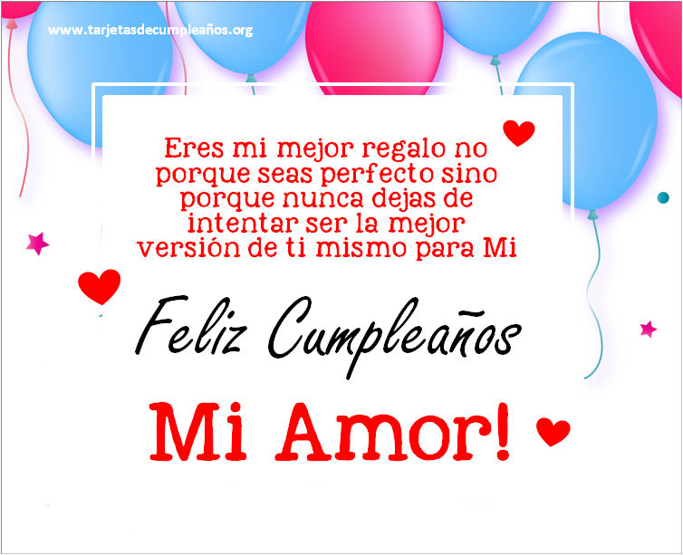 Tarjetas De Cumpleanos Para Mi Esposo | Felíz Cumpleanos Amor