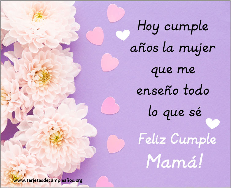 Tarjetas de Cumpleaños para Mama