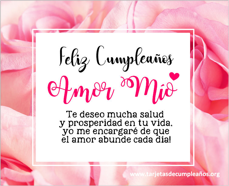 Frases y Mensajes de Cumpleaños para una esposa