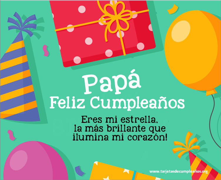 Tarjetas de cumpleaños para Papá gratis